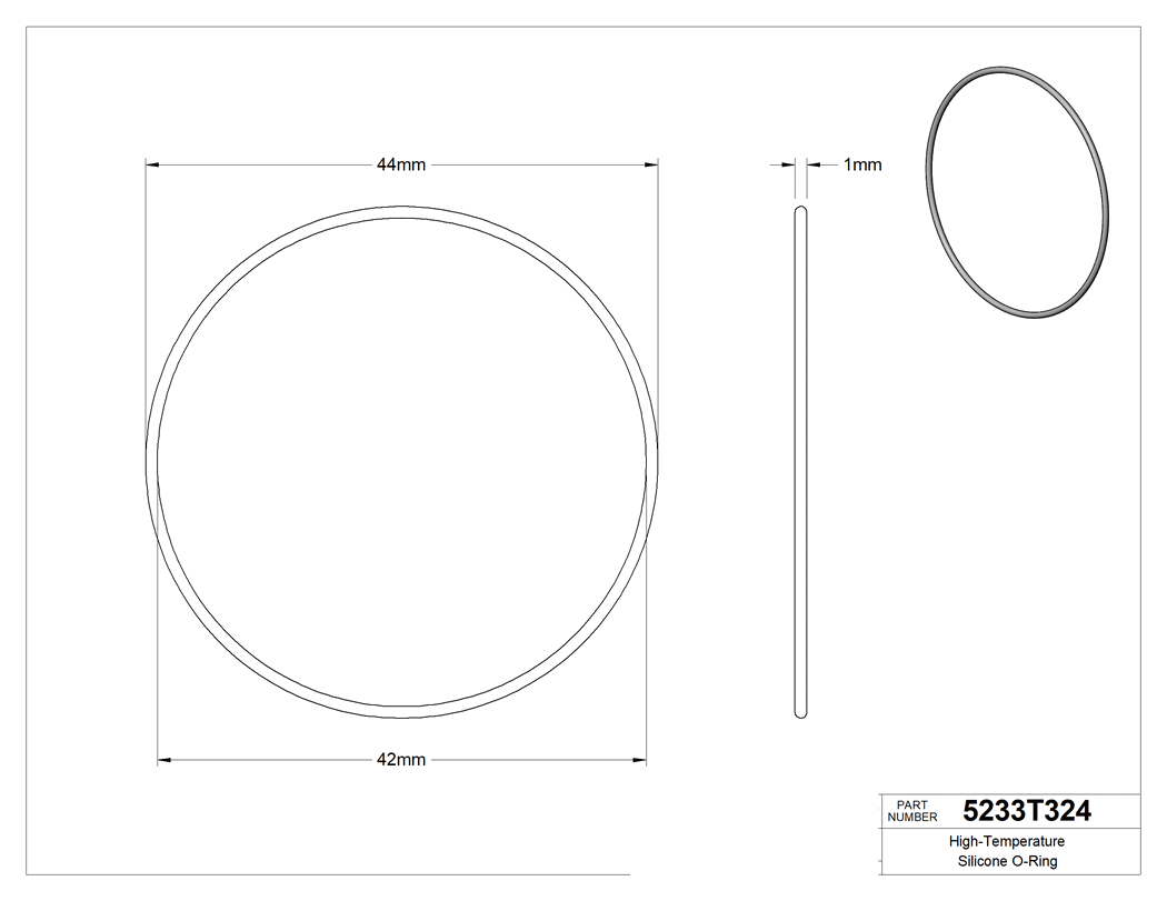 Technical drawing - 5233T324
